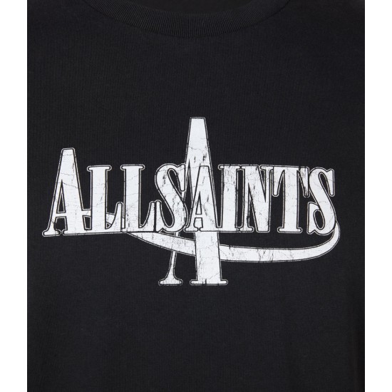 Sale Allsaints Moto Crew T-Shirt