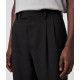 Sale Allsaints Chiswell Linen Blend Cropped Slim Trousers