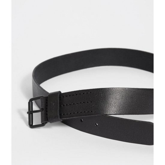 Sale Allsaints Dunston Leather Belt