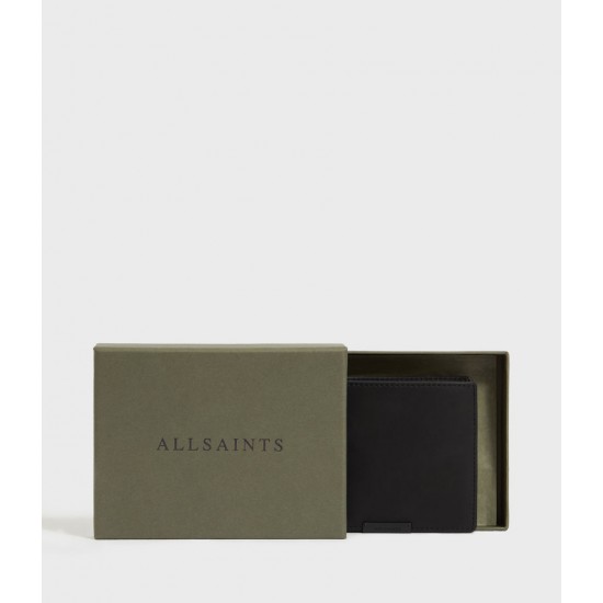 Sale Allsaints Attain Leather Cardholder Wallet
