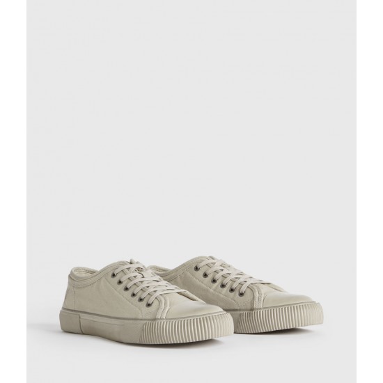 Sale Allsaints Rigg Ramskull Low Top Trainers