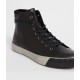 Sale Allsaints Osun High Top Leather Trainers
