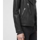 Sale Allsaints Elva Leather Biker Jacket