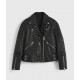 Sale Allsaints Estella Leather Biker Jacket