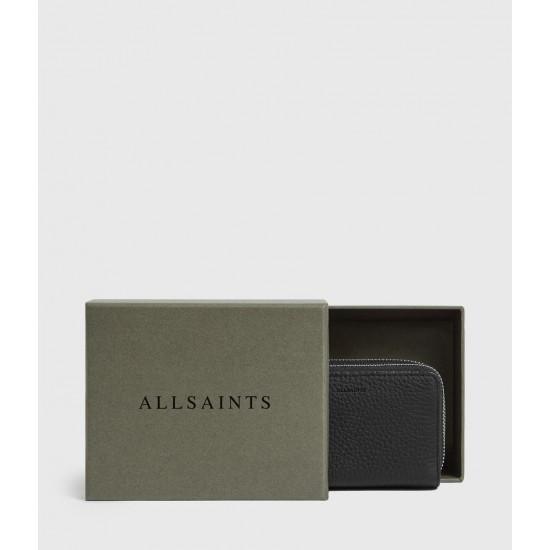 Sale Allsaints Fetch Leather Cardholder